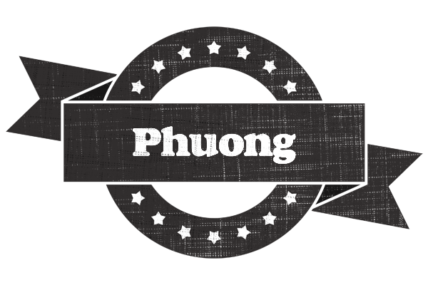 Phuong grunge logo