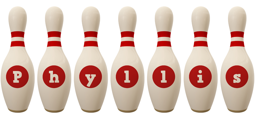 Phyllis bowling-pin logo