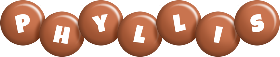 Phyllis candy-brown logo
