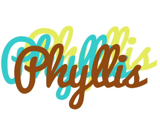 Phyllis cupcake logo