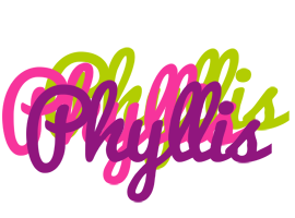 Phyllis flowers logo