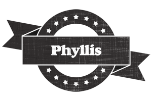 Phyllis grunge logo