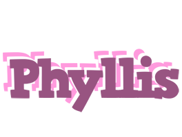Phyllis relaxing logo