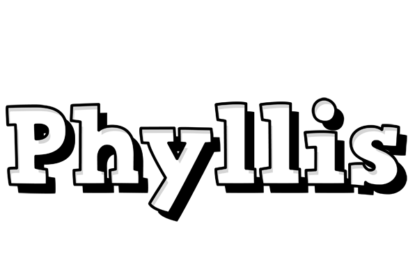 Phyllis snowing logo