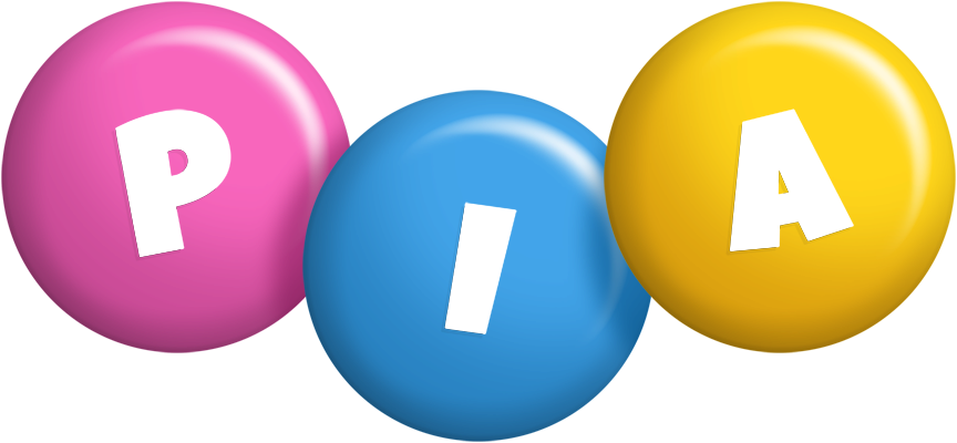 Pia candy logo