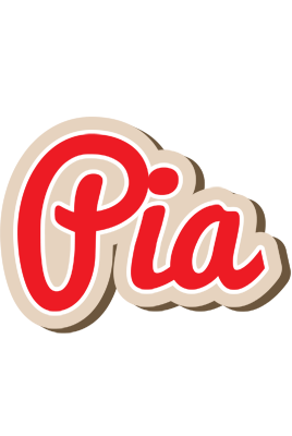 Pia chocolate logo