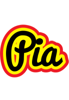 Pia flaming logo