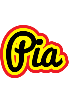 Pia flaming logo
