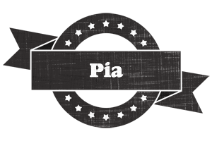 Pia grunge logo