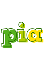 Pia juice logo