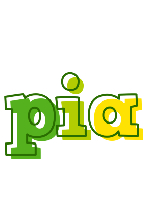 Pia juice logo