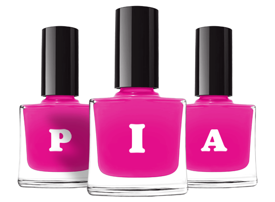 Pia nails logo
