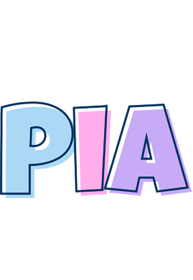 Pia pastel logo