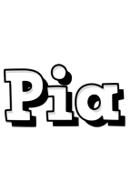Pia snowing logo