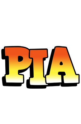Pia sunset logo