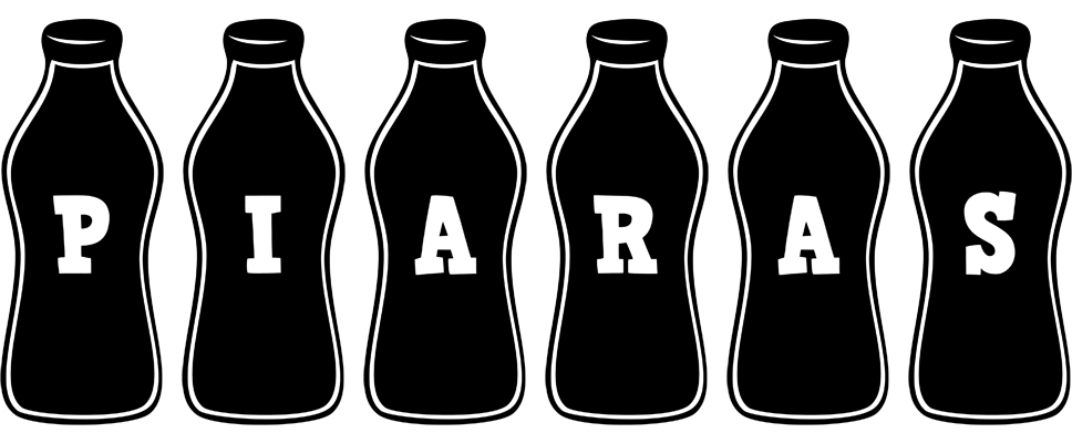 Piaras bottle logo
