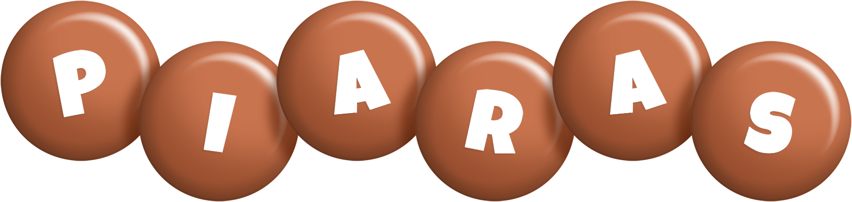 Piaras candy-brown logo