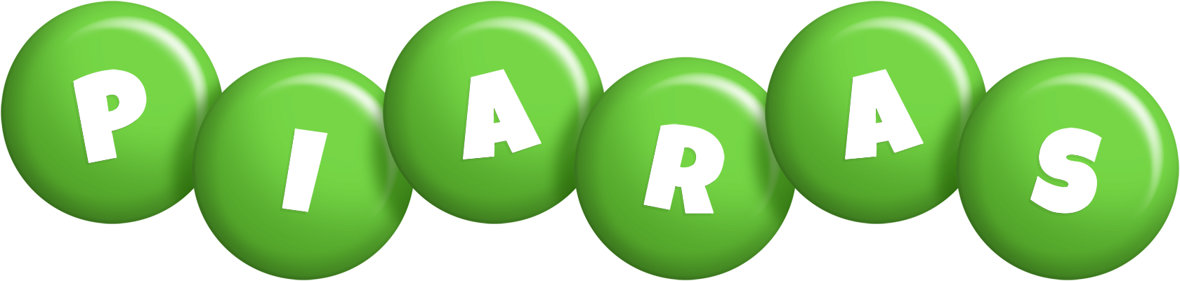 Piaras candy-green logo
