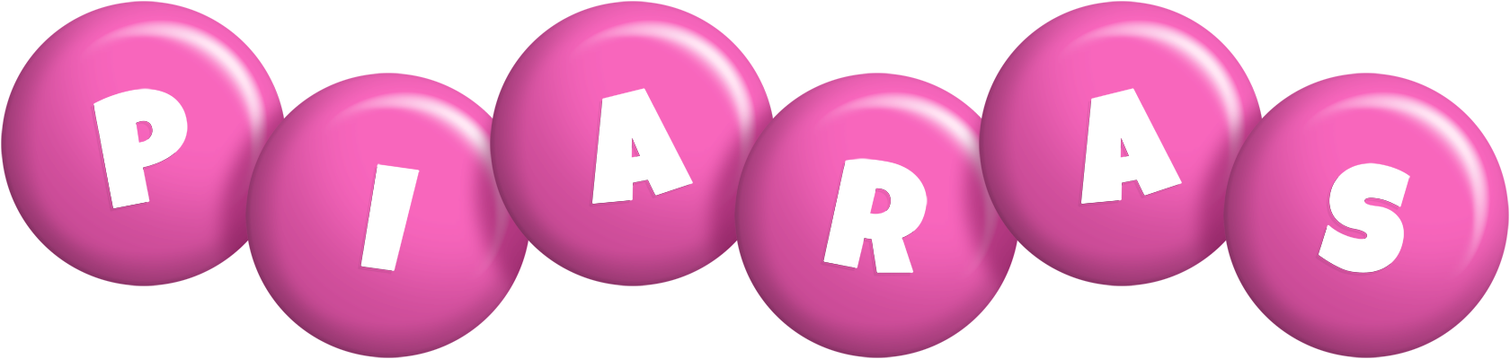 Piaras candy-pink logo
