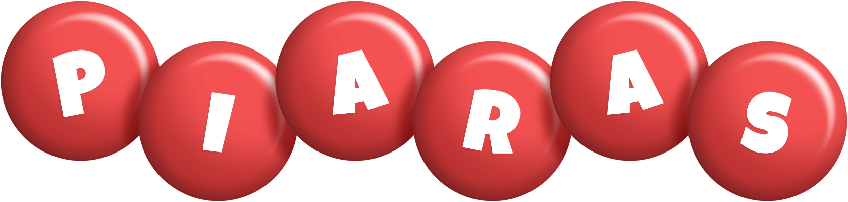Piaras candy-red logo