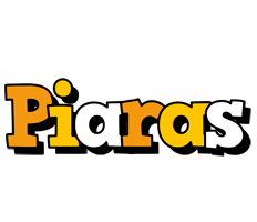 Piaras cartoon logo