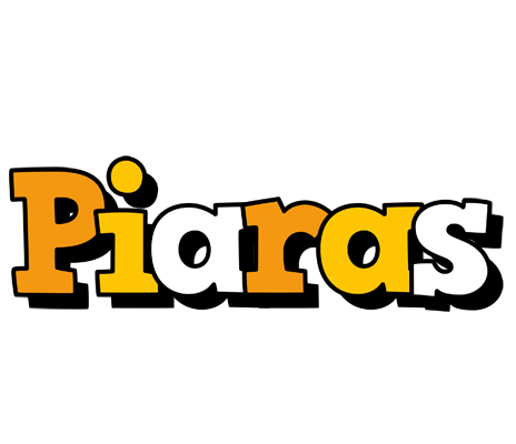Piaras cartoon logo