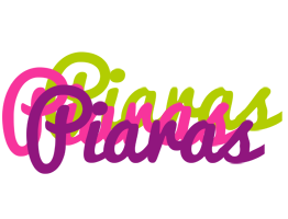 Piaras flowers logo