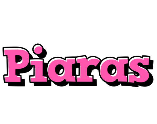 Piaras girlish logo