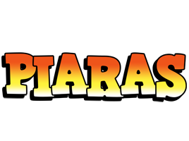 Piaras sunset logo