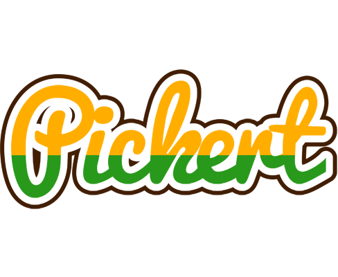 Pickert banana logo