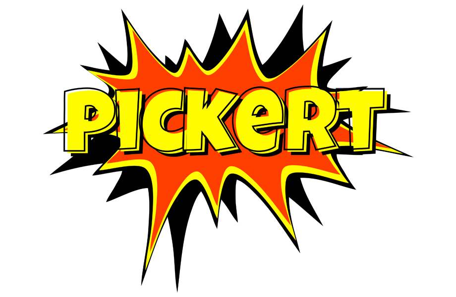 Pickert bazinga logo