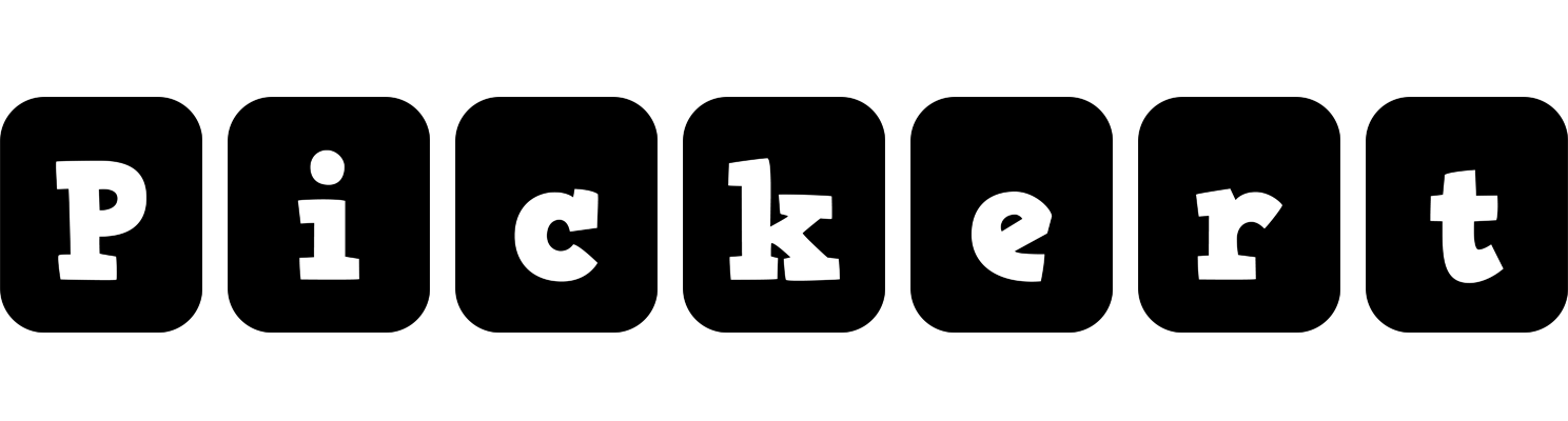 Pickert box logo