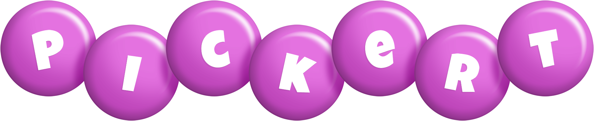 Pickert candy-purple logo