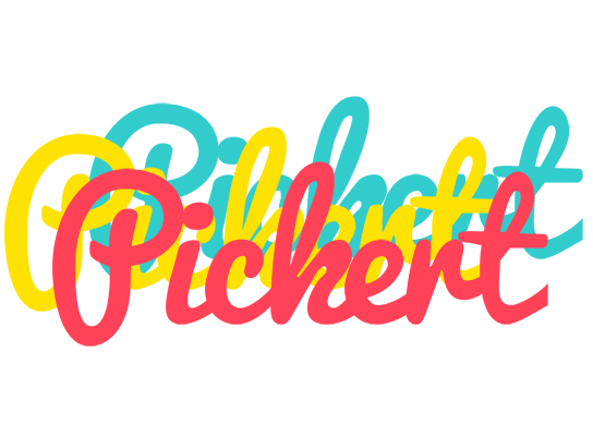 Pickert disco logo
