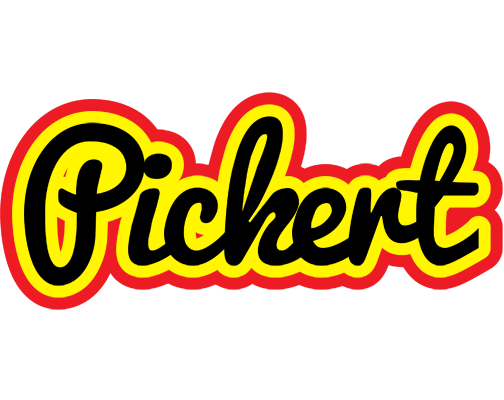 Pickert flaming logo