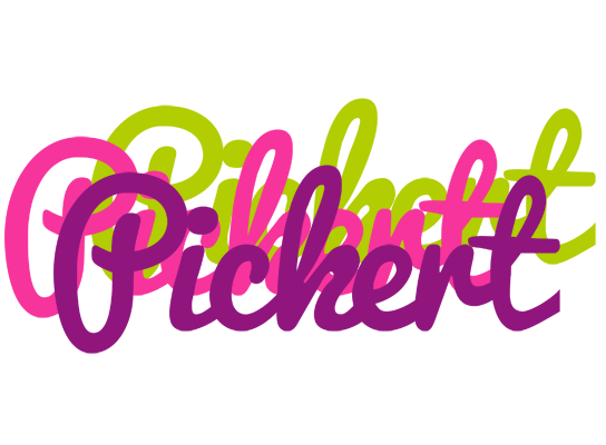 Pickert flowers logo