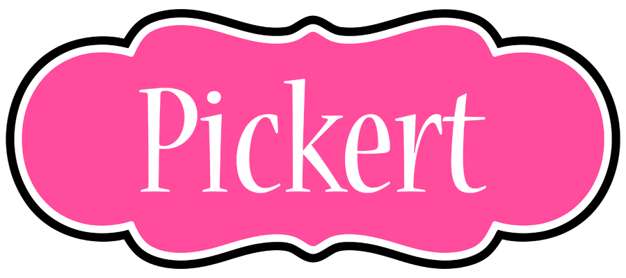 Pickert invitation logo