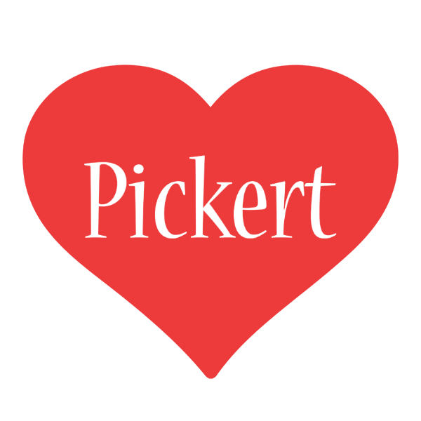 Pickert love logo