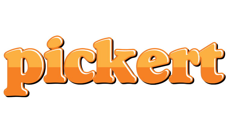 Pickert orange logo