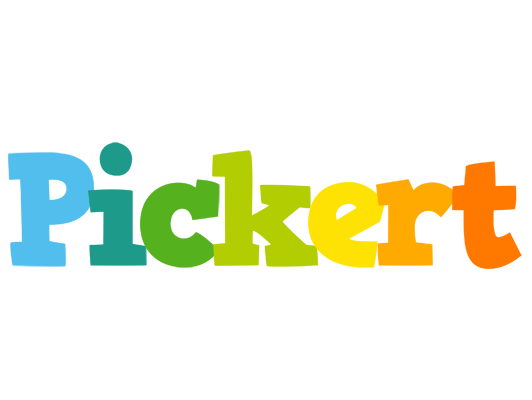 Pickert rainbows logo