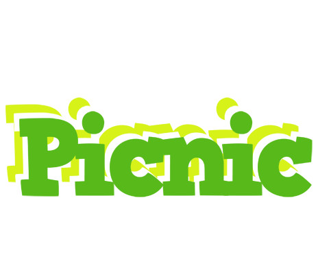 PICNIC logo effect. Colorful text effects in various flavors. Customize your own text here: https://www.textgiraffe.com/logos/picnic/