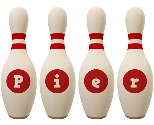 Pier bowling-pin logo
