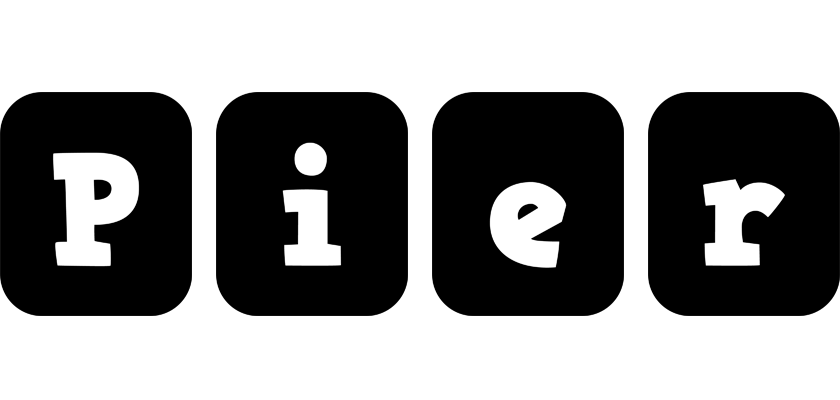 Pier box logo