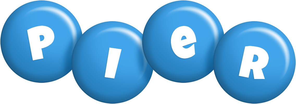 Pier candy-blue logo