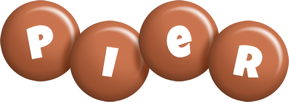Pier candy-brown logo