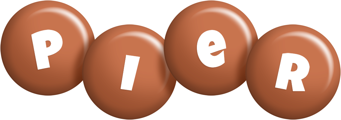 Pier candy-brown logo