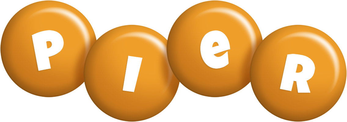 Pier candy-orange logo