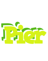 Pier citrus logo