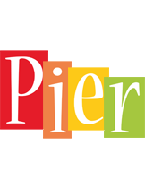 Pier colors logo