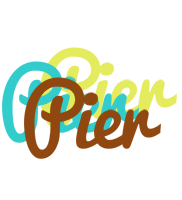 Pier cupcake logo